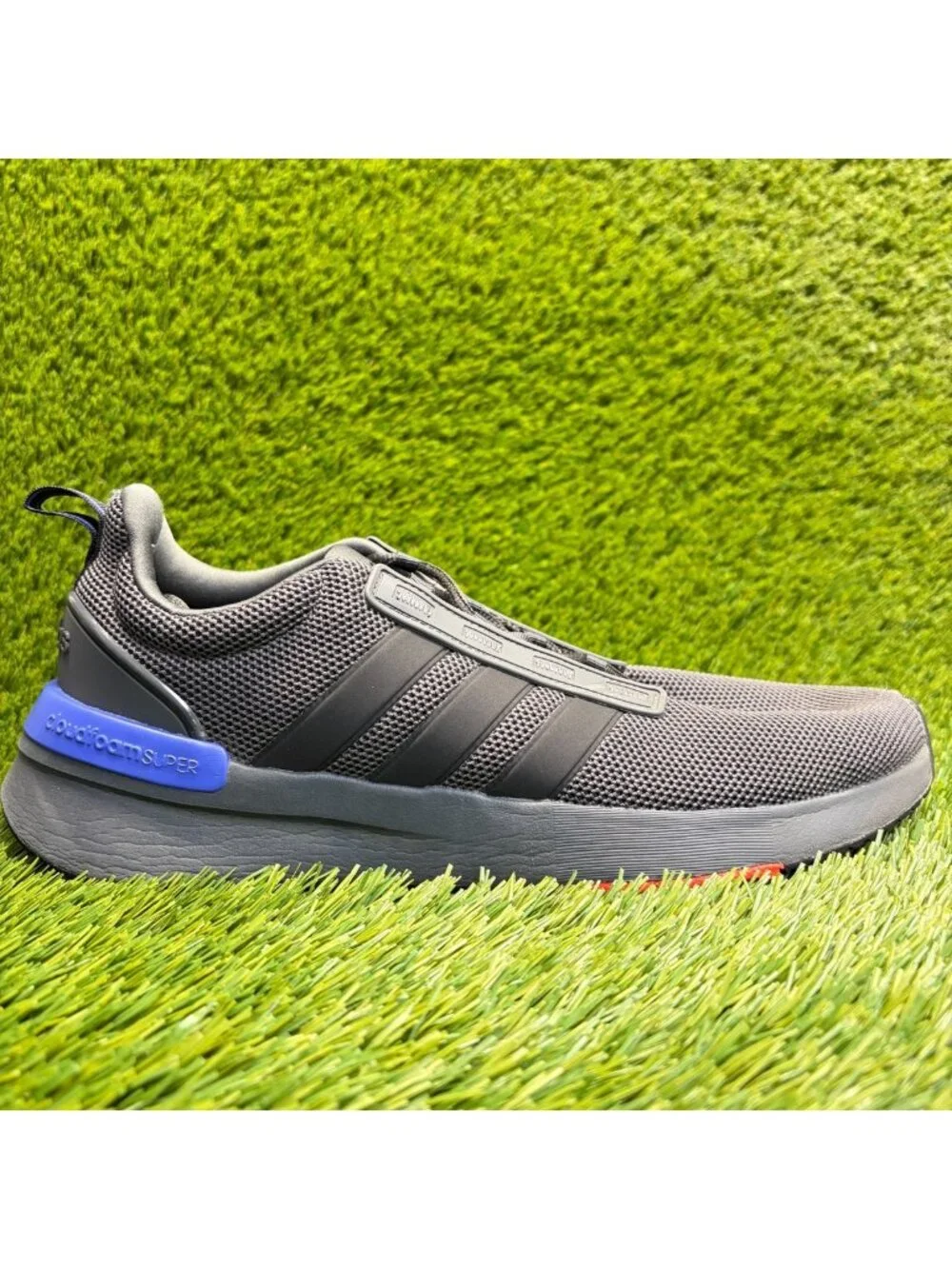 Adidas Racer TR21 Mens Size 10.5 Black Athletic Running Walking Shoes Sneakers